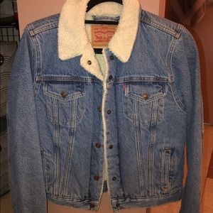 Levi Sherpa Lined Jacket
